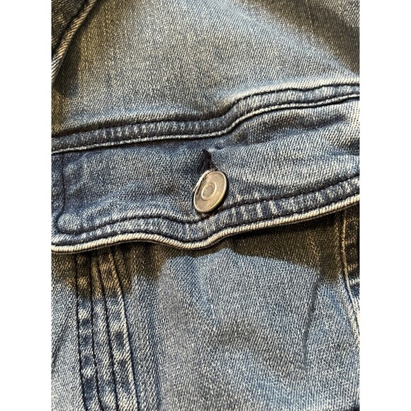 E.S.T. Denim 1946 Shacket For Women With Plaid Detail 18/20W - Picture 8 of 11